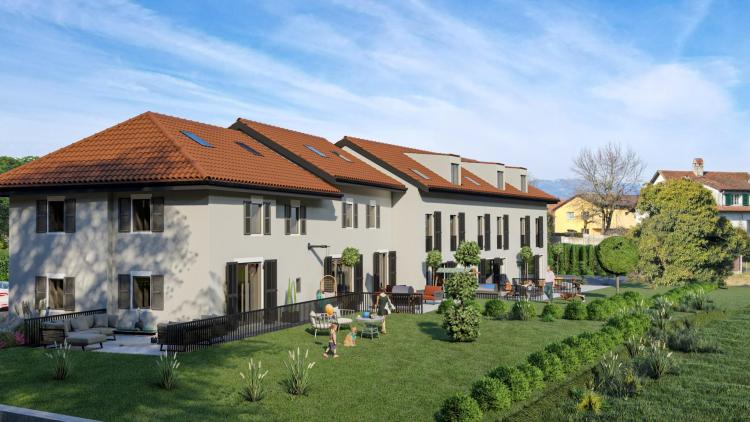 Projet neuf "AU VILLAGE" : Villa contigüe de 5.5 pièces avec jardin - Lot 3