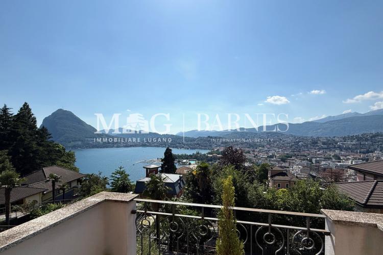 Lugano, Castagnola : Appartement 3,5 pièces avec vue sur le lac
