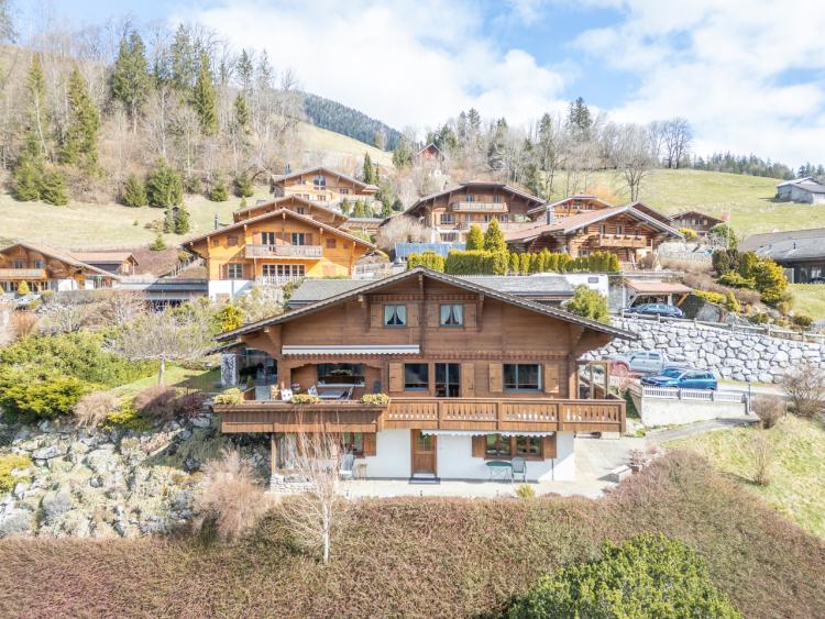 Les Granges - Chalet familial avec vue magnifique