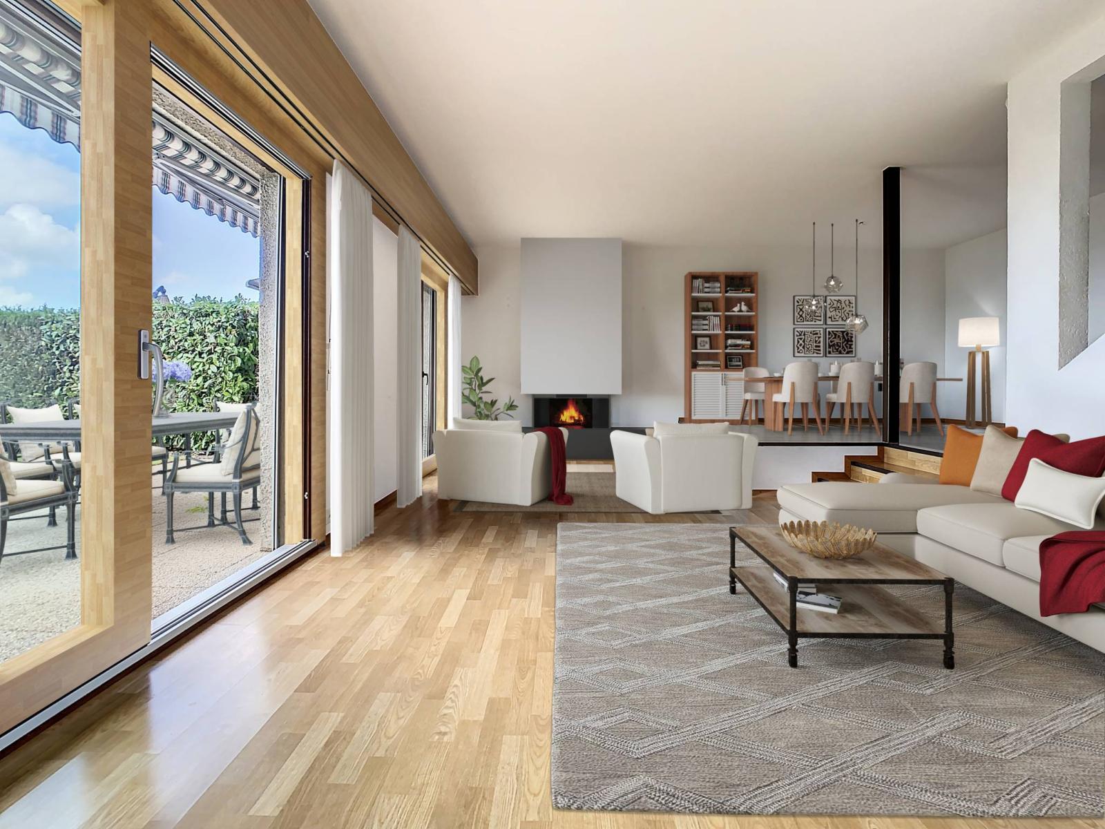 Charmante et vaste maison de 6 pièces avec vue panoramique