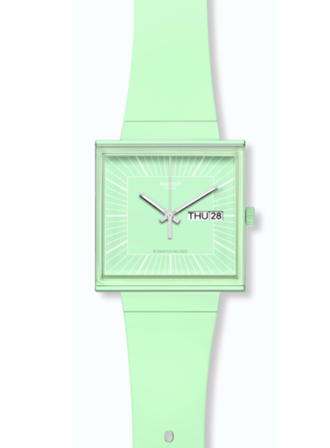 Montre Swatch verte