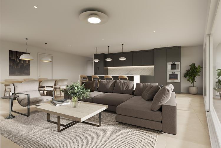 Nouveau : Appartement neuf de 4,5 pièces situé au 1er étage 