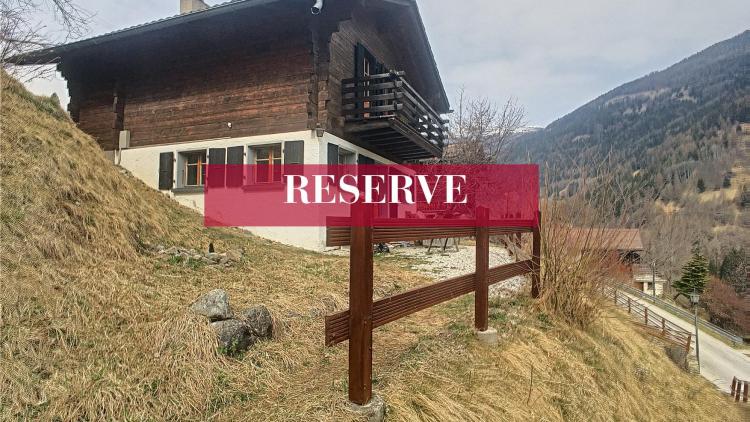 Chalet familial au calme à 5 kms du domaine de Grimentz - Zinal au coeur du val d'Anniviers.