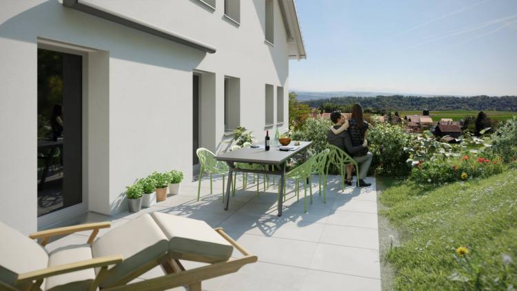 Lot 3 - Appartement de 4.5 pièces au 1er étage avec balcon et terrasse