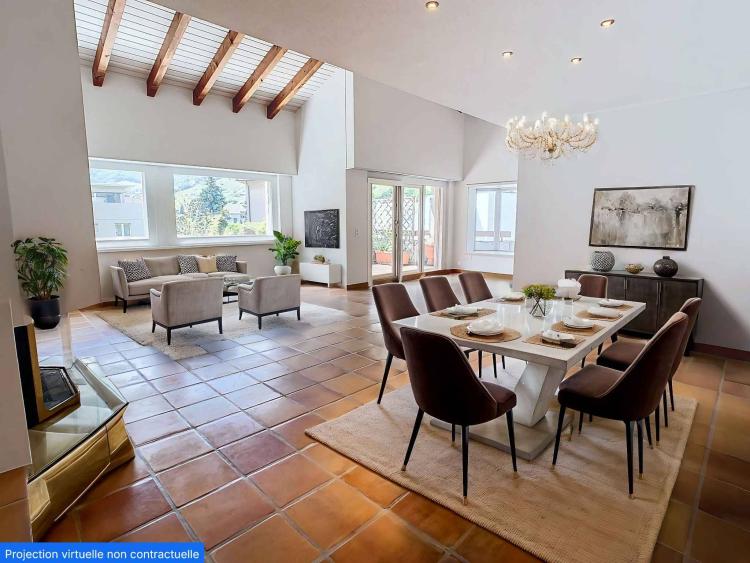 EXCLUSIVITE - Attique duplex avec vue panoramique