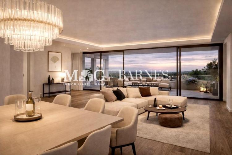 Collina d'Oro: Nouvel appartement de 4,5 pièces avec terrasse