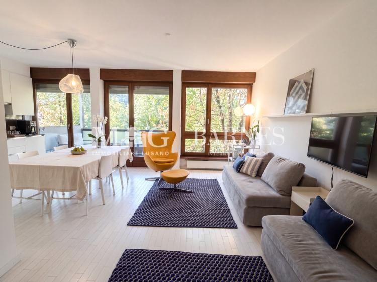 Lugano Loreto : charmant appartement 2.5 dans un quartier résidentiel