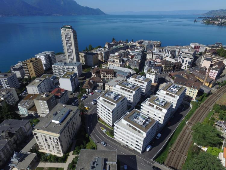Appartement de 4.5 pièces moderne et lumineux au centre ville de Montreux 