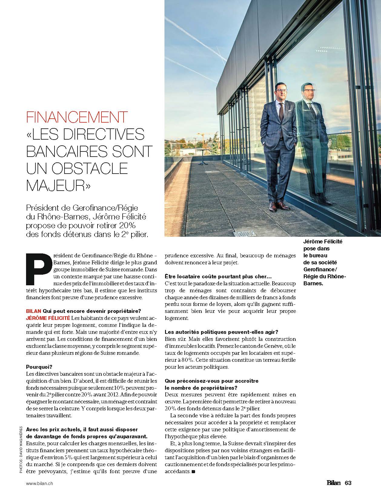 Interview Jérôme Félicité
