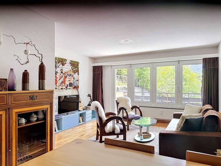 Appartement de 3,5 pièces résidence secondaire avec vue Cervin. 