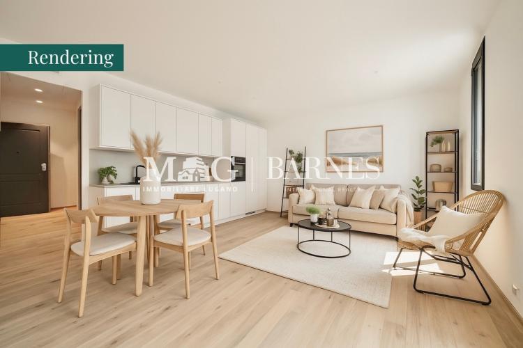 Charme d'époque et modernité : 3,5 pièces dans immeuble du XXe siècle