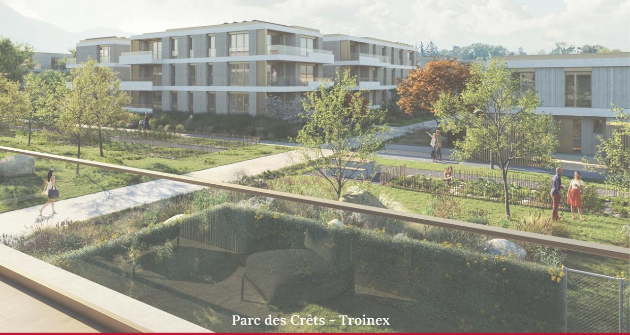 Pose de la 1ère pierre - Parc des Crêts