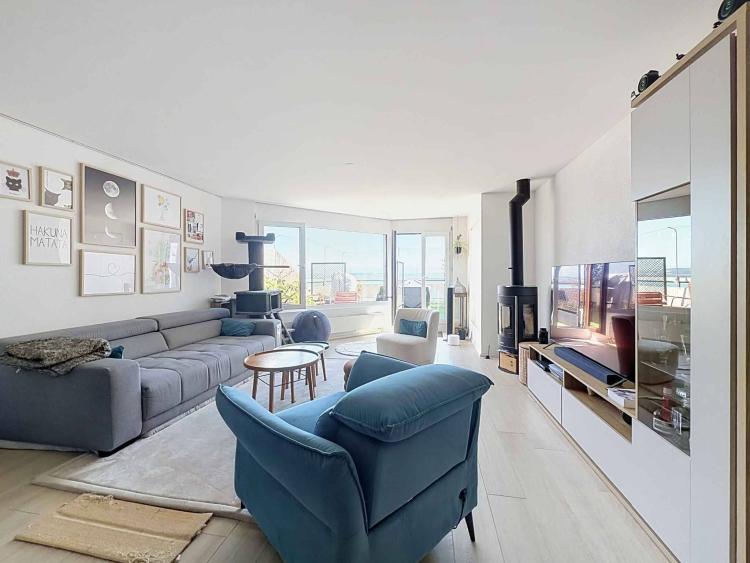 Un élégant 4,5 pièces avec deux terrasses 