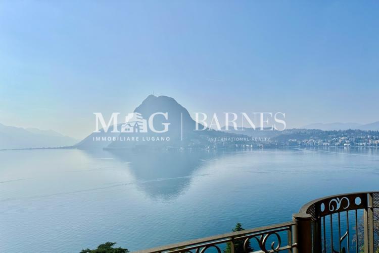 Lugano Castagnola : appartement de 2,5 pièces avec vue sur le lac