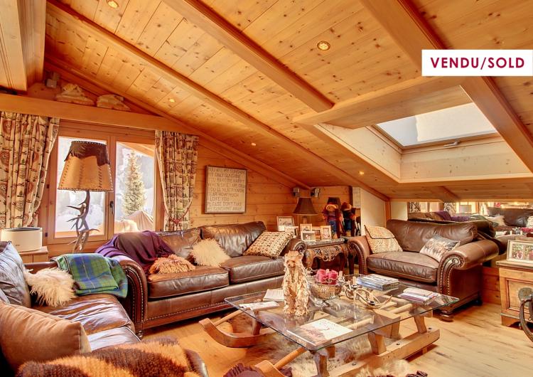 Charming apartment with mezzanine and mountain view