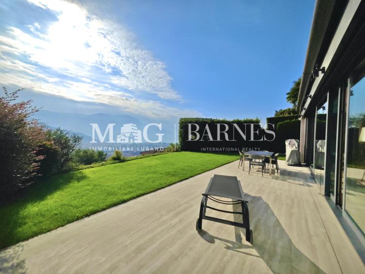 Lugano : appartement de 4,5 pièces avec terrasse et vue sur le lac