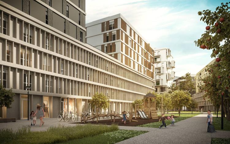 Quartier de l'Etang " Zone de Dévoleppement" - Appartement de 3 pièces - Lot D4.1_02-4.04