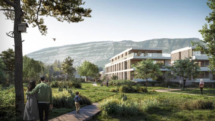 Le Parc des Crêts à Troinex - Vaste et lumineux 6 pièces