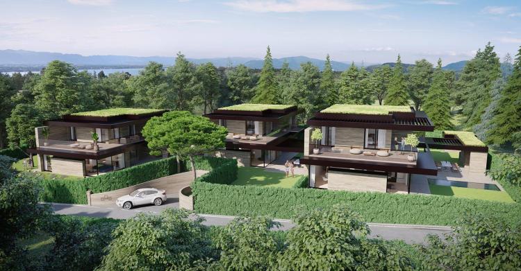 L'ALCANTARA - Magnifique projet de 3 luxueuses villas contemporaines