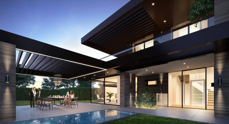 L'ALCANTARA - Magnifique projet de 3 luxueuses villas contemporaines