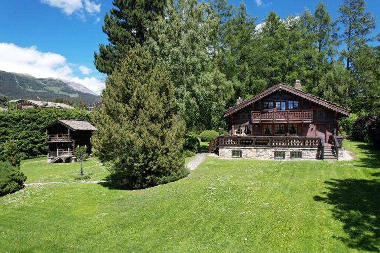 Splendide chalet avec mayen sur une magnifique parcelle
