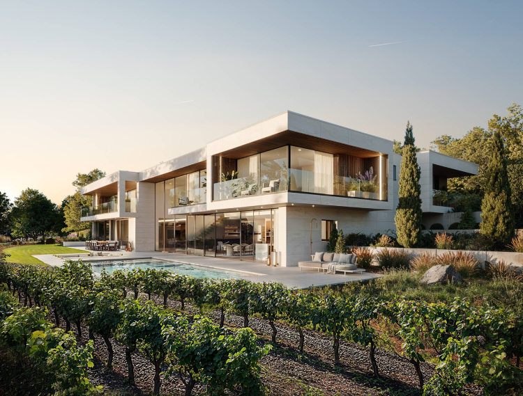 Propriété d’exception avec vue panoramique sur le lac 