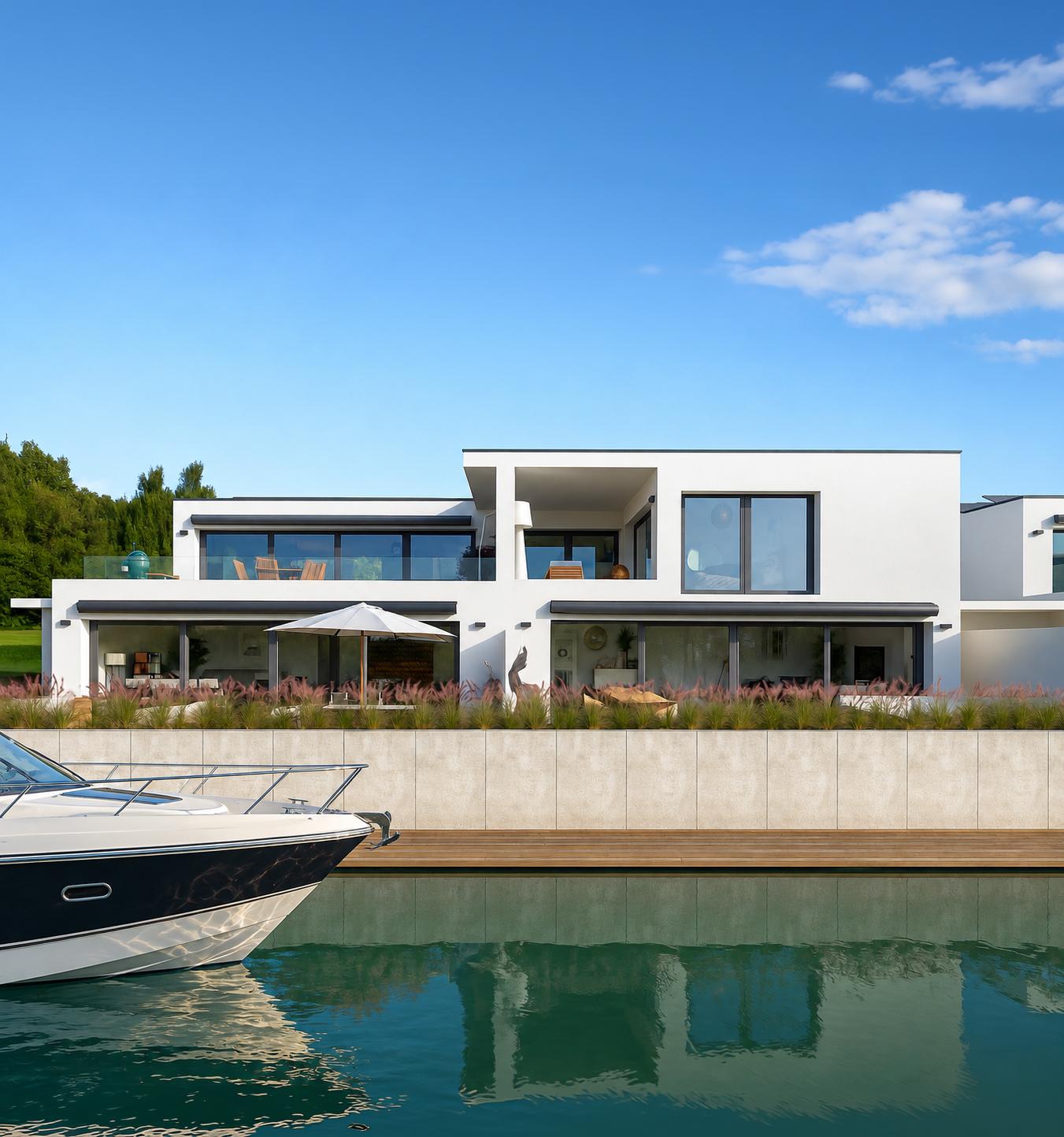 ÎLE DE CHEYRES | 9 appartements de luxe, pieds dans l'eau 