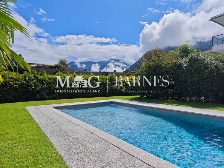 Collina d'Oro : Appartement confortable et chaleureux de 3 chambres idéalement situé près de TASIS