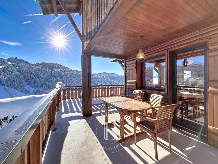 Les Gets - Chalet vue dégagée sur le village - Exposé Sud-Est et Sud-Ouest