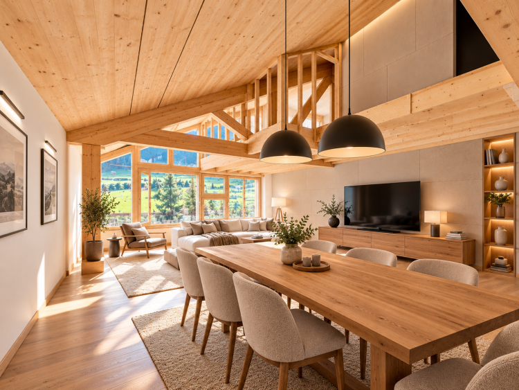 Neues Duplex-Apartment mit Garten – Alpine Eleganz im Herzen der Portes du Soleil