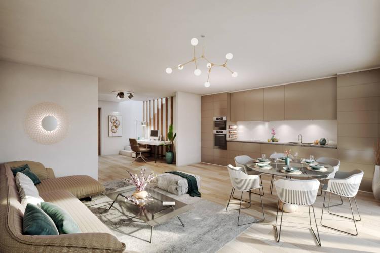 Lullier 67 - Magnifique duplex de 6 pièces aux derniers étages avec grand balcon