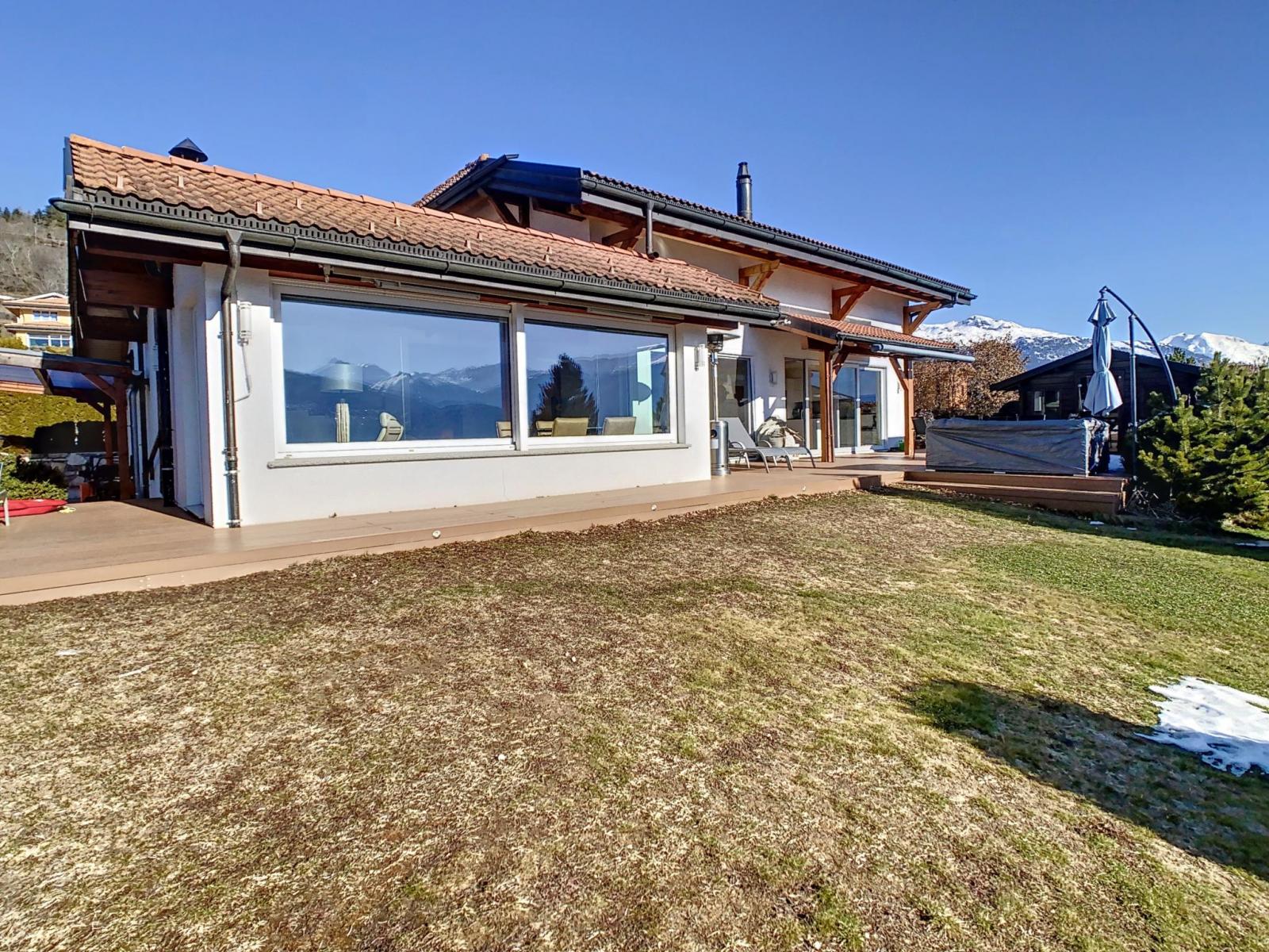 Crans-Montana - Villa individuelle avec vue panoramique