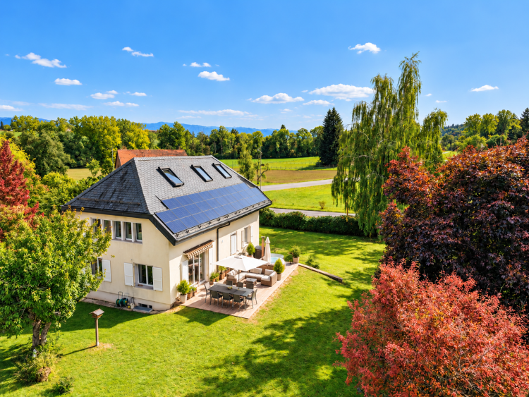 Propriété de caractère rénovée dans un parc arborisé