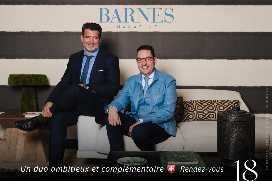 BARNES MAGAZINE : couverture