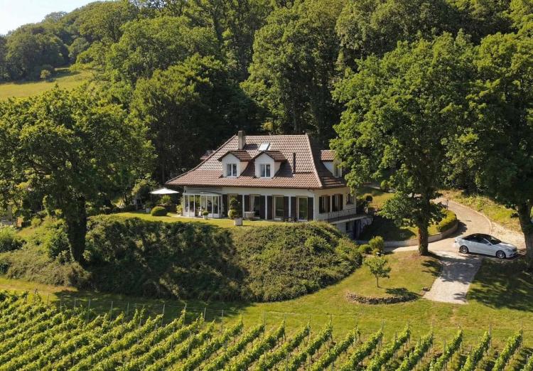 Charmante Villa mit Panoramablick auf den Neuenburgersee