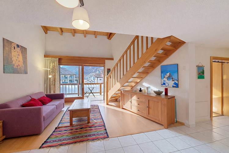 Exklusiv – Maisonette-Wohnung im Herzen der Saillon-Therme