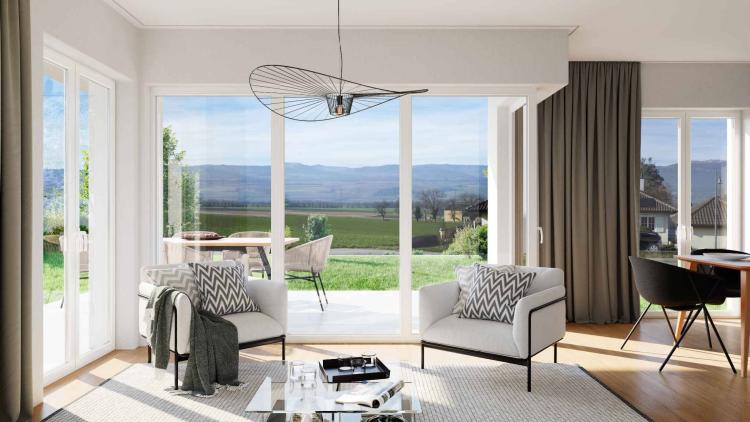 PROJET NEUF : 3.5 pièces au 1er étage ! 