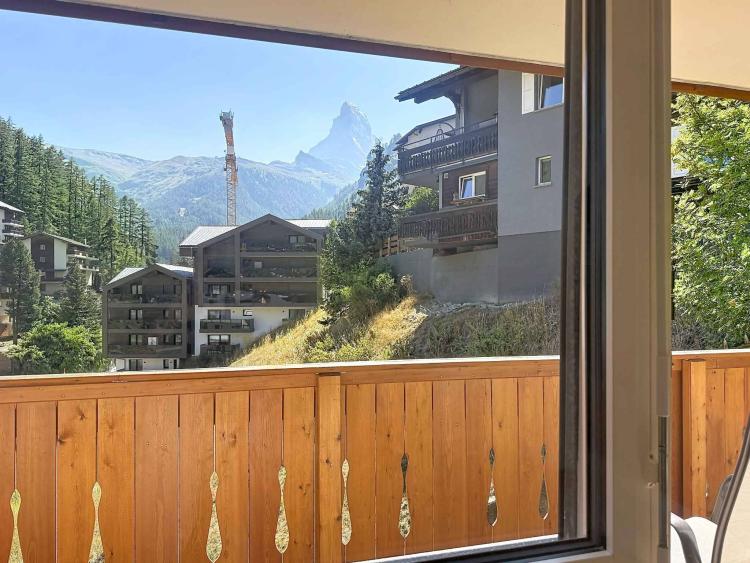 3,5-Zimmer-Wohnung, Zweitwohnsitz mit Blick auf das Matterhorn