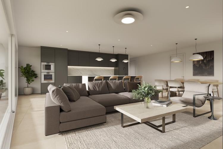 Nouveau : Appartement neuf de 4,5 pièces situé au 1er étage