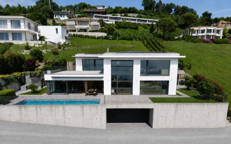 Villa contemporaine à la vue exceptionnelle
