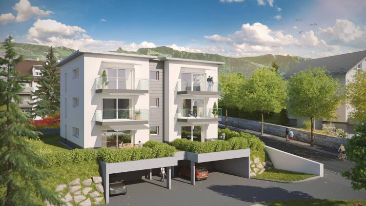Attique de 4,5 pièces, neuf, emplacement idéal proche de la ville !