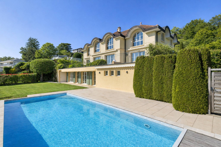 Exclusivité à Lutry – Villa de maître de 420 m2 avec vue lac panoramique